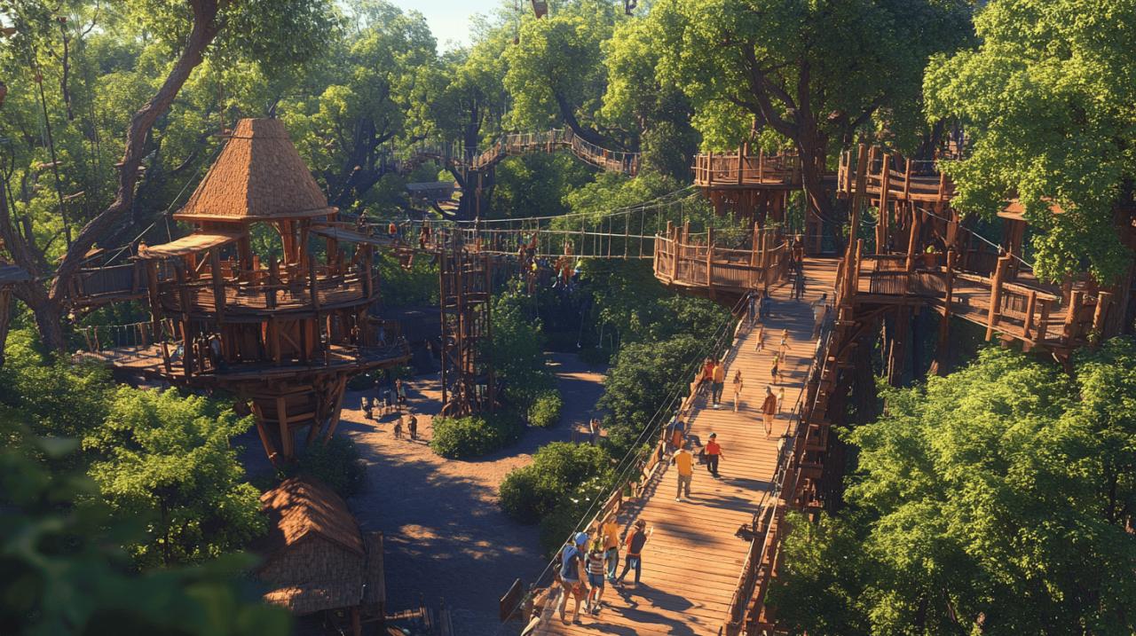 Les parcs accrobranches a Metz : tarifs, horaires et activites pour tous les niveaux